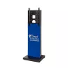 Screen standing with custom visual