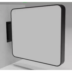 Square light mural for shops