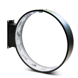 Enseigne lumineuse ronde/structure/acheter/rapidoprinting