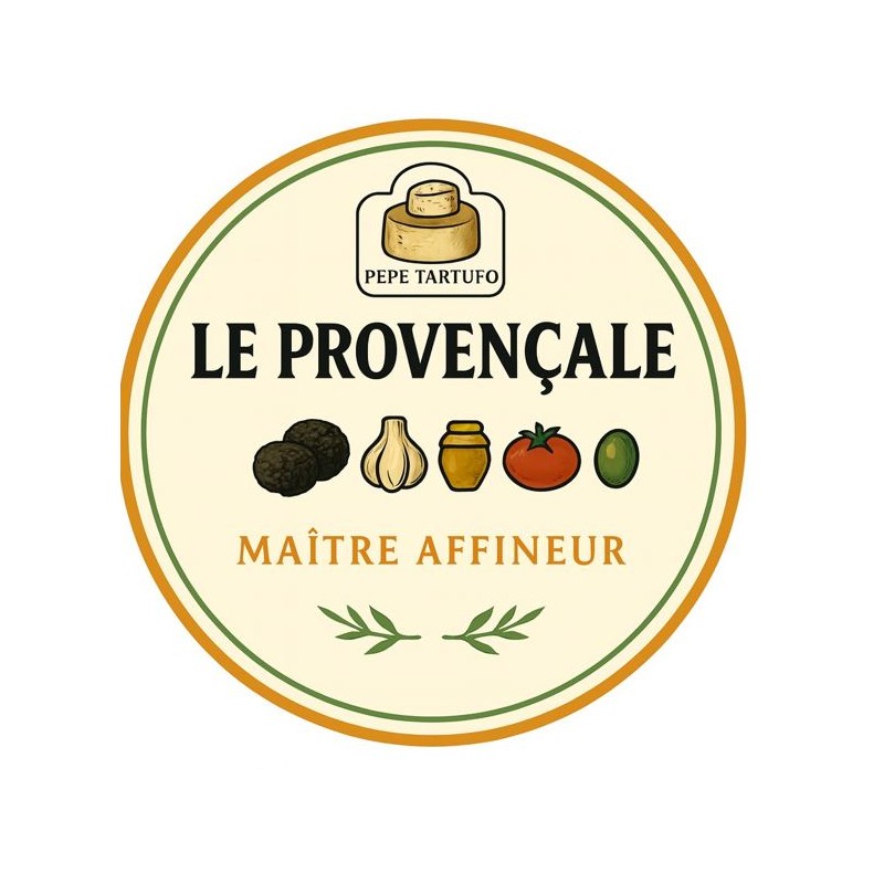 etiquette en 24 cm de diamètres