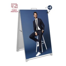 Présentoir aluminium A1/acheter/Rapidoprinting