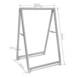 taille présentoir chevalet/acheter/Rapidoprinting