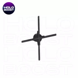 3D Fan Video Screen Showcase Hologram 3D