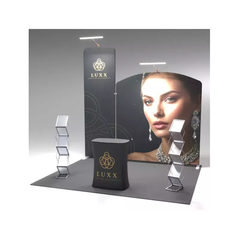 Stand tubulaire 3.50mx2/acheter/stand professionnel/Rapidoprinting