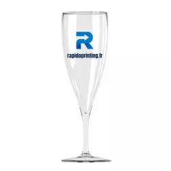 Customizable Tritan Champagne Flute