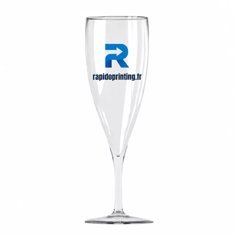 Customizable Tritan Champagne Flute