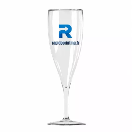 Customizable Tritan Champagne Flute