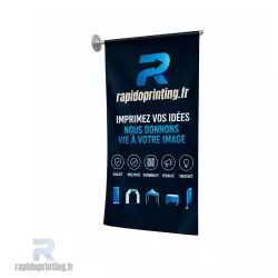 Drapeau vitrine ventouse éco PVC/drapeau vitrine/acheter/rapidoprinting