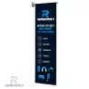 Flag Showcase Suction cup Eco Polyester / flag showcase / buy / rapidoprinting