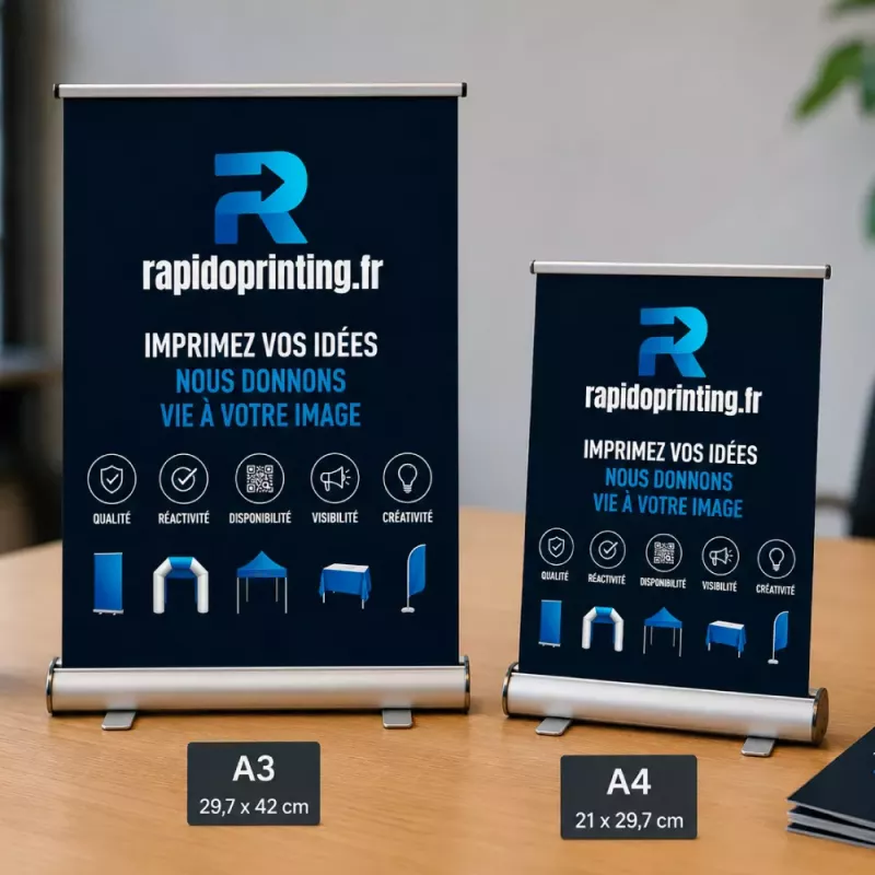 Rollup / minirollup / rapidoprinting