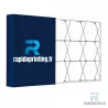 Stand Pop-up L impression sur tissu avec structure parapluie