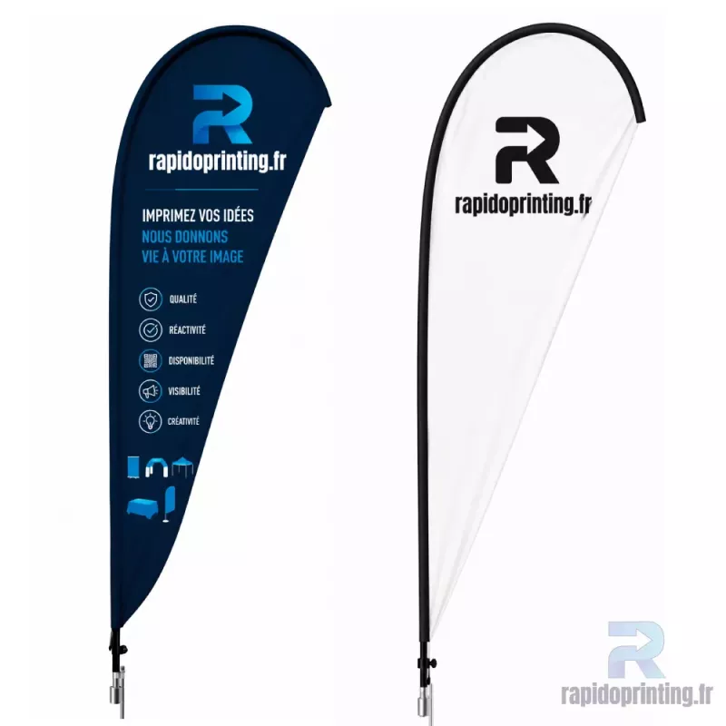 Advertising Sailing Ski Resort Beach Flag Drop S / beach flag drop / oriflame / buy / rapidoprinting