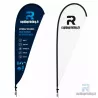 Advertising Sailing Ski Resort Beach Flag Drop S / beach flag drop / oriflame / buy / rapidoprinting