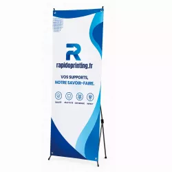 Stand X-Banner 80x180cm bedruckt für Wohnzimmer billig