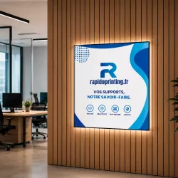 LEDBox Mural - tensile canvas backlit-rapidoprinting