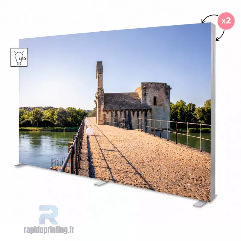 mur lumineux/led box plus/acheter/Rapidoprinting