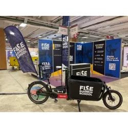 Advertising flag print logo beach flag bike fixation