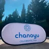 Foldable exterior stand sports event