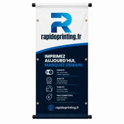 High resolution printing on PVC tarpaulin 500g for advertising and outdoor communication