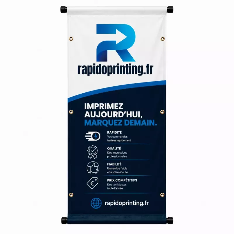 High resolution printing on PVC tarpaulin 500g for advertising and outdoor communication