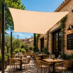 Waterproof premium shading veil rectangle - custom size / buy / rapidoprinting