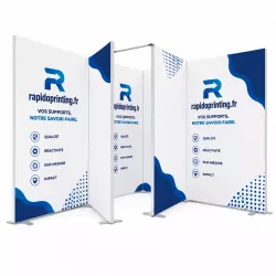 Customizable Alu Set Stand in 3mx3m / buy / professional stand / rapidoprinting