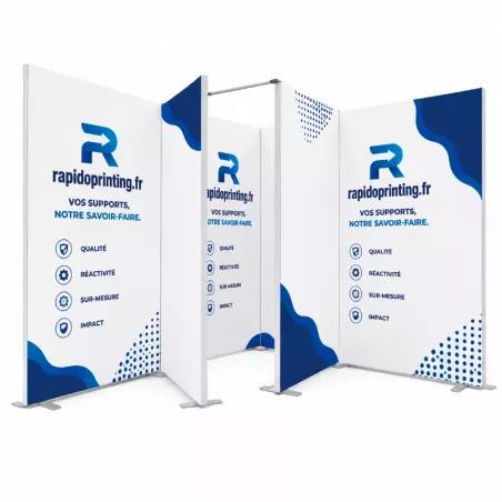 Customizable Alu Set Stand in 3mx3m / buy / professional stand / rapidoprinting