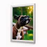 Gray Wall Display Door Snapframe System