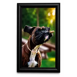 Black Wall Display Door Snapframe System