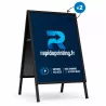 Black bridge interior door poster
