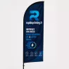 Reinsstation / beach flag / buy / Rapidoprinting