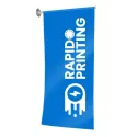 Drapeau vitrine 40x100cm ventouse éco Polyester 90gr