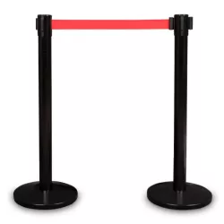 Barrier reel black queue