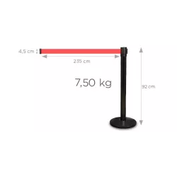 Barrier reel black queue