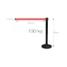 Barrier reel black queue