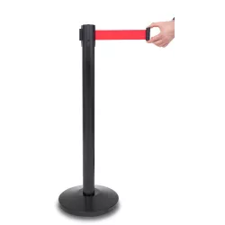 Barrier reel black queue