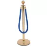 Golden pole barrier rope ball