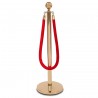 Golden Ball Seil Zaun Post