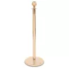 Golden pole barrier rope ball