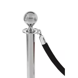 Velor cord 160cm chrome buckle