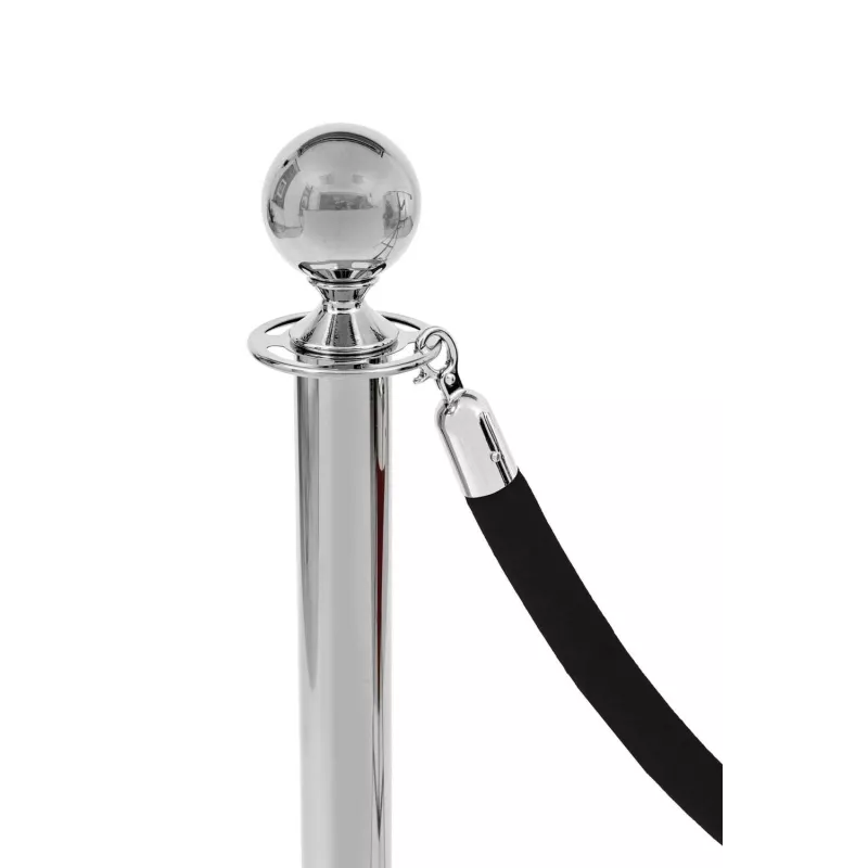 Velor cord 160cm chrome buckle