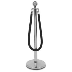 Velor cord 160cm chrome buckle