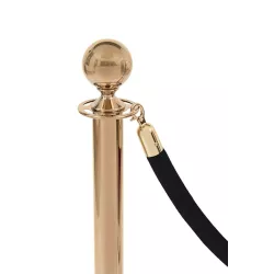 Velor cord 160cm golden buckle
