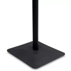 Door menu restaurant / visual on foot black format A3