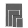 Gray Wall Display Door Snapframe System