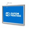 Wandposter Tür grau Snapframe System