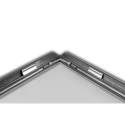 Black Wall Display Door Snapframe System