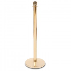 Goldener Torstock mit Luxusseil