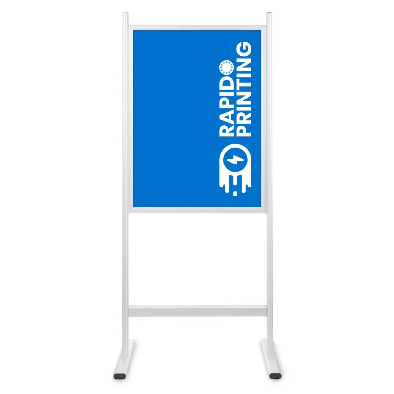 A1 poster door on foot front / back
