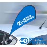 Flagge Strand Flaggenbecher Shop Fenster Auto/Strand spezifisch Flagge/Herz/Buy/rapidoprinting